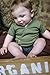 L'ovedbaby Unisex-Baby Organic Cotton Kimono Short Sleeve  Bodysuit, Sage, 3/6 Months