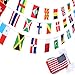 SATINIOR 200 Country Flags 164 ft International String Flags Bunting Banner World Flag Pennant Banner for Sports Game Events Grand Openings
