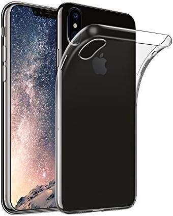 Case for iPhone 8, Qoosea Crystal Clear Scratch Proof Transparent TPU Protective Cover Ultra Slim Lightweight Soft Gel TPU Case for iPhone 8