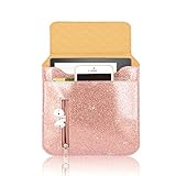 ACdream All-New Kindle Oasis 2017 Sleeve, Protective Leather Tablet eReader Case bag for 7 Inch Kindle Oasis 2017(Support iphone, credit cards, earphone to put in) - Rose Gold Star of Paris