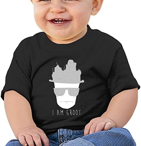 Cute Short Sleeves T Shirts I Am Groot 3 6-24 Months Baby Boys Infant