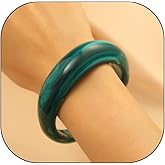 Vivian&CD Open Acrylic Chunky Bracelets for Women, Wide Geometric Irregular Cuff Resin Bangle Bracelet Colorful Tortoiseshell Acetate Mottled Chunky Bangle Statement Jewelry