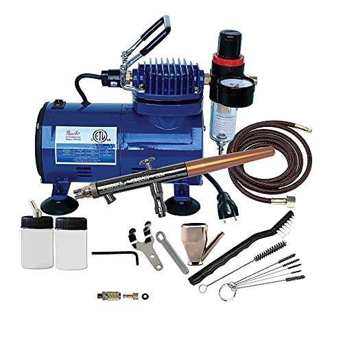 Paasche Airbrush TS Double Action Siphon Feed Airbrush and Compressor Package