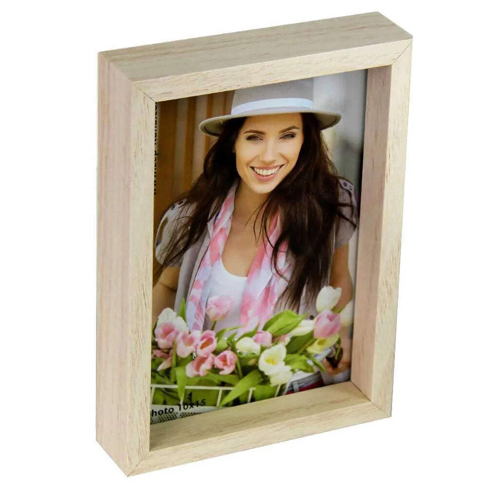 Zep "Zurigo Ba Photo Frame, Pale Wood, 20 x 25 cm