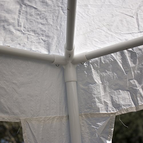 Belleze 10' x 10' feet Commercial Party Tent Gazebo Canopy Event Wedding Outdoor Backyard (White)