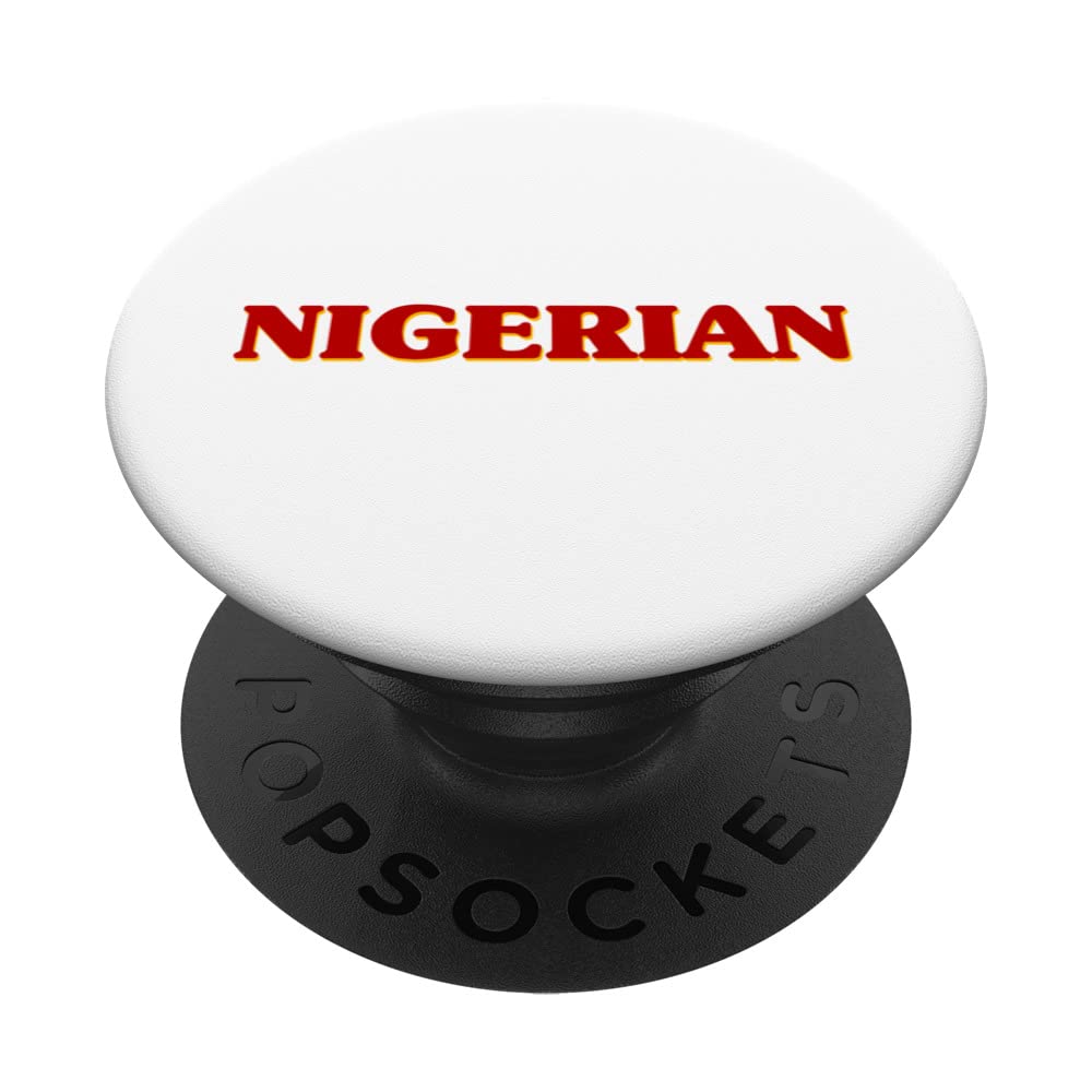 Nigerian DNA Roots Aesthetic Nationality Pride Heritage PopSockets Swappable PopGrip