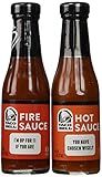 Taco Bell Fire Sauce & Taco Bell Hot Sauce Combo