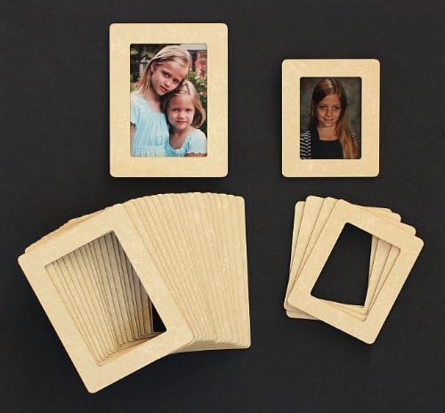 WALLET & TRADER/EXCHANGE Laser Cut Mats ~ Cream Marble Matboard ~ Great for Scrapbooking Frames!