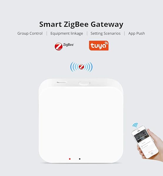 Yagusmart Tuya Zigbee 3 0 Mini Hub Gateway Wifi Smart Home Bridge Control remoto inalmbrico funciona con el interruptor Tuya Zigbee