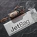Jet Bag - Protective, Absorbent, Reusable Wine Bags for Travel (Set of 3) Made in the USA - Clear Back allows for Custom Insert