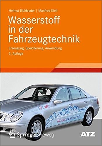 Wasserstoff In Der Fahrzeugtechnik Erzeugung Speicherung Anwendung Atz Mtz Fachbuch German Edition By Helmut Eichlseder 2012 03 14 Amazon Com Books
