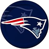 Creative Converting 8 Count New England Patriots Paper Dinner Plates