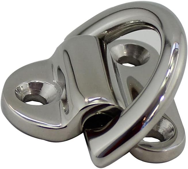 316 Stainless Steel Folding Pad Eye Marine Hardware Boat 6mm 8mm 10mm