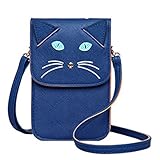 ZOONAI Mini Crossbody Bag Cellphone Wallet Change Pouch for iPhone 6S/6 Plus