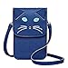 ZOONAI Mini Crossbody Bag Cellphone Wallet Change Pouch for iPhone 6S/6 Plus