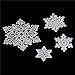 DECORA Cutting Dies 4 Pcs Christmas Snowflakes Metal Stencil Template Mould DIY Scrapbook Album Paper Card Embossing Tool