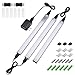 LED Under Cabinet Lighting Touch Control, Dimmable Under Counter Light Strips for Kitchen Closet, Shelf, 3pc Light Bars Kit, 12W 1200 Lumen, 4000K Nature White