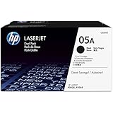 HP 05A (CE505A) Black Toner Cartridge, 2 Toner Cartridges (CE505D) for HP LaserJet P2055 P2055d P2055dn P2055x