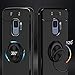Galaxy S9 Case, Elegant Choise Hybrid Slim Ring Holder Shockproof Kickstand Soft Protective Case Fit Magnetic Car Mount for Samsung Galaxy S9(Black)
