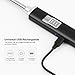 Candle Lighter Electric Lighter Long - Rechargeable Long Neck Plasma Arc Lighters Long,Windproof Grill Lighter for Home Kitchen BBQ Camping Stove Outdoor Sports Activities (Black 1)