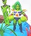 Dragon Ball Z 13 Piece Birthday Cake Topper Featuring 3 Anime Dragon Ball Z Figures and Decorative Accessories