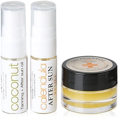 BodyCeuticals Beach Essentials Tanning Oils Travel Pack by Bodyceuticals
