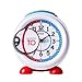 EasyRead time teacher Children’s Alarm Clock with Night Light, ‘Minutes Past & Minutes to’ Red & Blue Clock Face