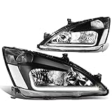 DNA Motoring HL-LB-HA03-BK-CL1 Headlight