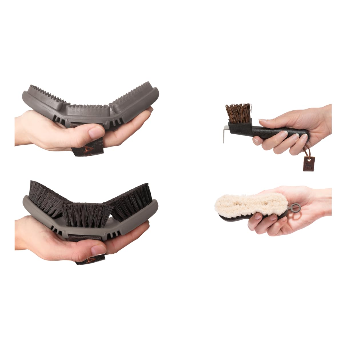 Animalon basic horse care brush set for horse grooming