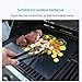 Cosy Life Set of 3 Large Oven Liner 16.25 x 23 Inch, Teflon Non-Stick Oven Mat - Black