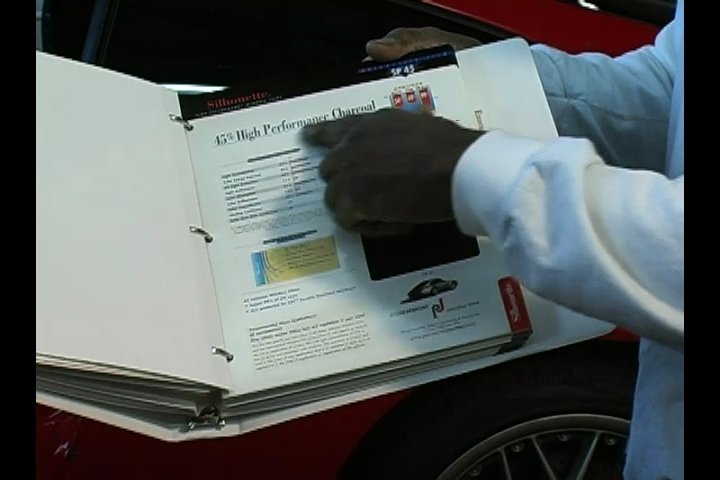 Samples of Window Tint Shades for Your Car