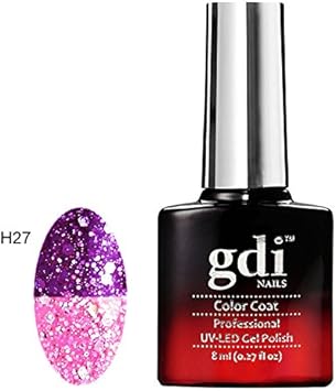 New Exclusive 15 Colour Change H27 Shattered Orchids By Gdi Gel Nail Polish Purple Amazon Co Uk Beauty