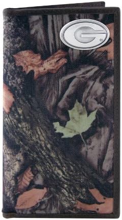 ZEP-PRONCAA Georgia Bulldogs Zep-Pro Fencerow Nylon Long Secretary Concho Wallet, Camouflage