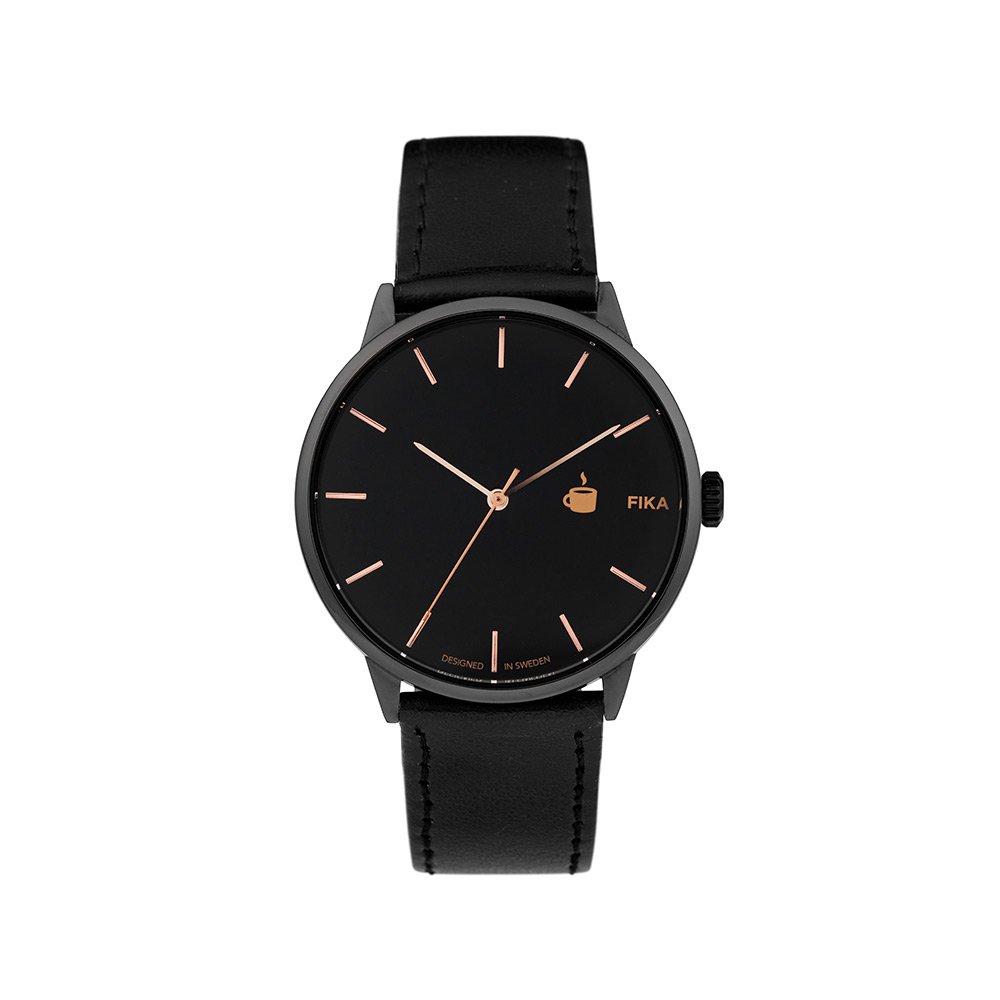 CHPO watch FIKA Black/Rose Gold