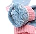 EBMORE Womens Wool Socks Thermal Hiking Winter Boot Warm Thick Cozy Crew Comfy Work Socks for Ladies 5 Pairs(Heart B)