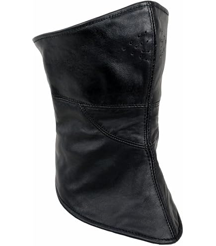 Amazon.com: Shaf International SH165-BLK-S/M Leather Neck Warmer