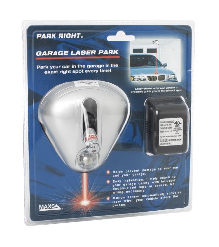 Maxsa Innovations Innovative Park Right Garage Laser Park - For 1 Car Garage-DBT39445