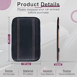 Amiss Car Center Console Pad, Universal Waterproof