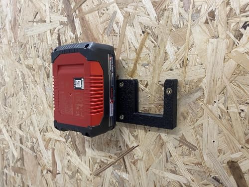 Support mural pour batteries Einhell 18 V et Parkside 20 V X20 V - Support mural (2 compartiments)