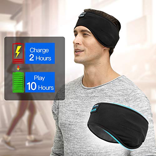 image for Joseche Sleep Headphones Ear Warmer Headband,Winter Ear Muffs Warm&Coz