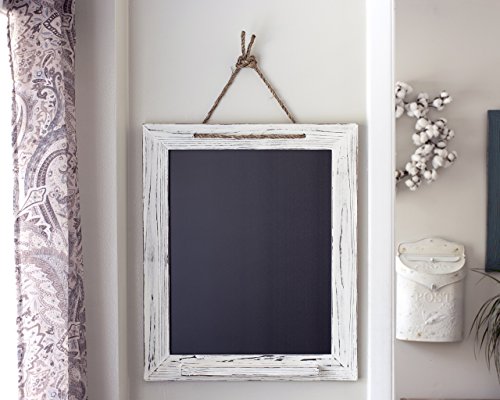 White Shabby Chic Chalk Marker Board 20x24