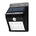Outdoor Solar Light BENGOO Night Light Waterproof Wireless Wall Lights with Motion Sensor Easy Install Security Appliance for Step, Front Door, Back Yard, Driveway, Garage