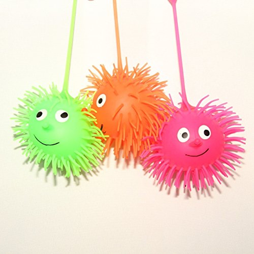 Flashing Panda Multi-Color LED Flashing Puffer Yo-Yo 2" Mouse, Assorted Colors - 1 Mouse - Thumbnail 2