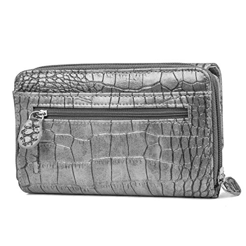 Pochette Donna SwankySwans In Raso Blu Mint - Con Catena Per Serate