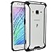 Poetic Affinity Slim Fit Dual Material Protective Bumper Case for Samsung Galaxy J1 2016/Galaxy Amp 2/Galaxy Express 3 - Black/Clear