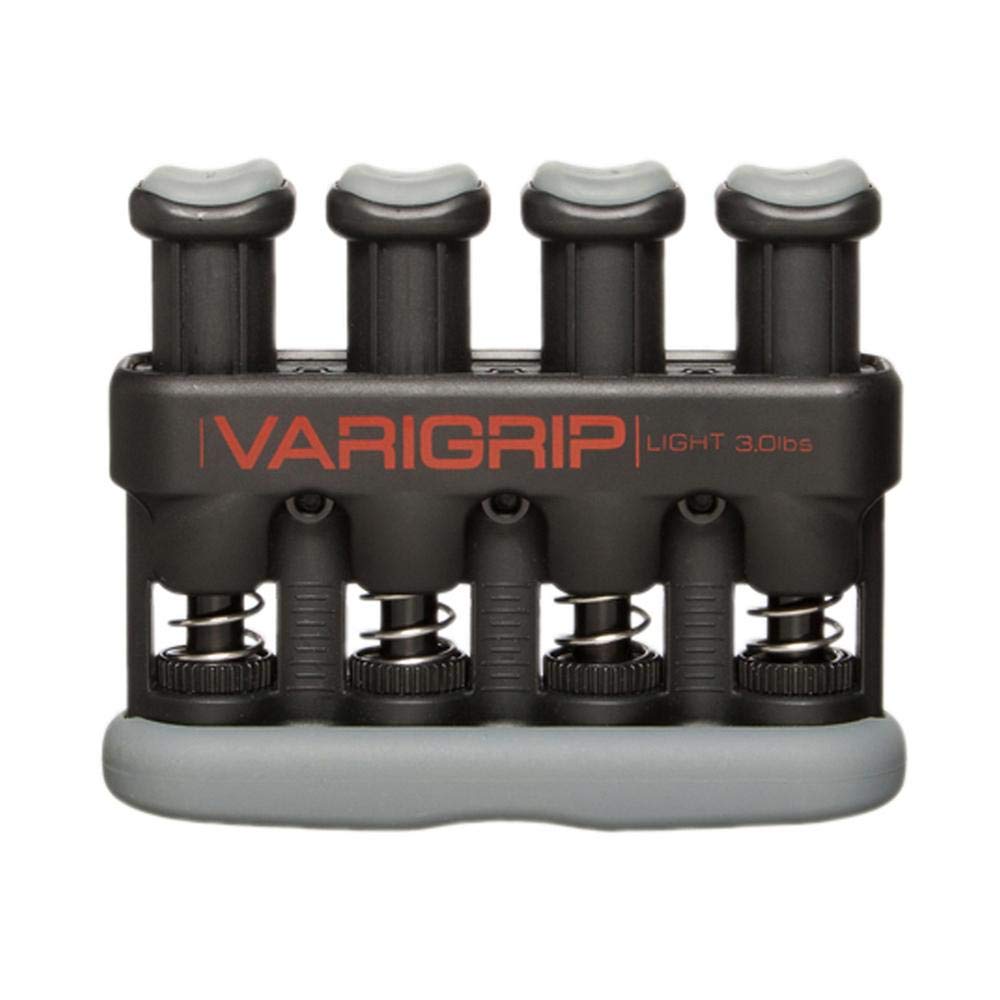 CanDo Hand exerciser - finger grip strengthener CanDo® VariGrip, red (light)