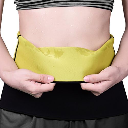 Balabalam Hot Sweat Waist Trainer Belt Neoprene Slimming Shapers Belly Fat Burner Waist Cincher Girdle for Weight Loss Women Men
