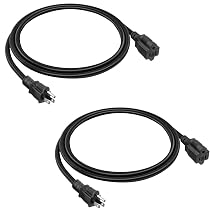 thumbnail image 2 of Kasonic 100ft Heavy Duty Multi-Outlet Extension Cord – 120V, 15A, 300J Surge Protection, NEMA 5-15P 2 of 3