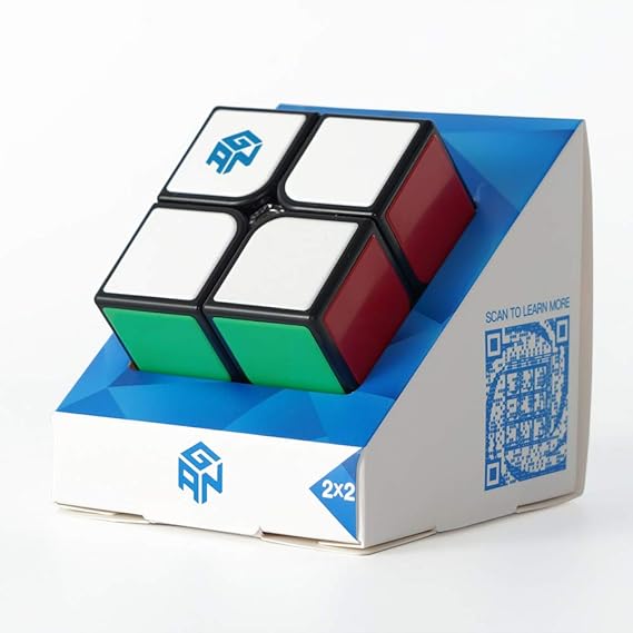 GAN Speed Cube 2x2, Tiled Scratch Proof Gans 2x2x2 Puzzle