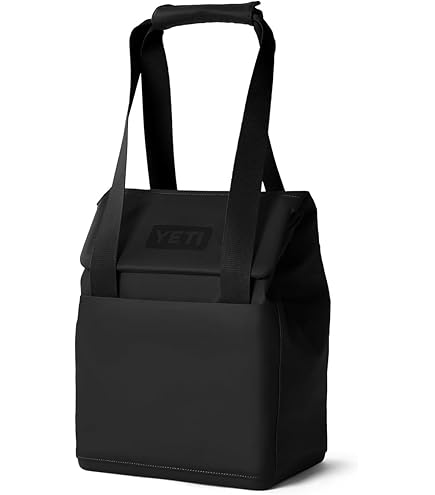 YETI Daytrip 14L Insulated Soft Cooler Tote Bag, Rescue Red with 4 lb ICE Block Refreezable Reusable Cooler Ice Pack